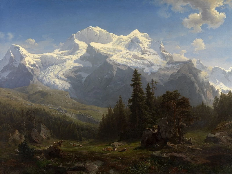 1821-August Becker - La Jungfrau